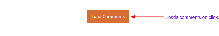 Load Comments on click