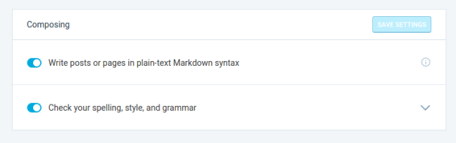 Jetpack Markdown & Proof-reading Modules