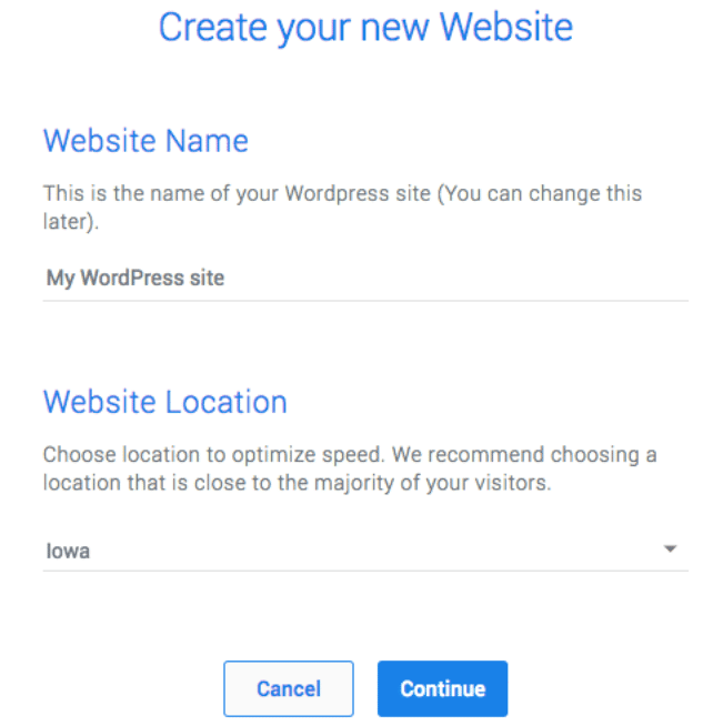 Deploy WordPress Site On Templ.io