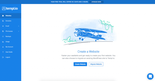 Templ.io Hosting Control Panel (cpanel)