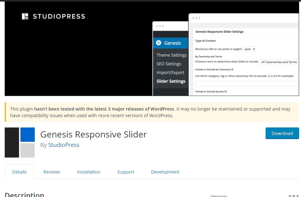 genesis responsive slider