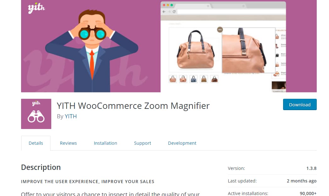 yith woocommerce zoom magnifier plugin