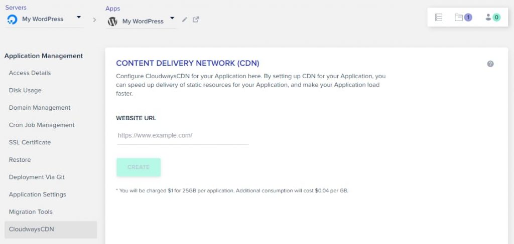 Cloudways Content Delivery Network - CloudwaysCDN