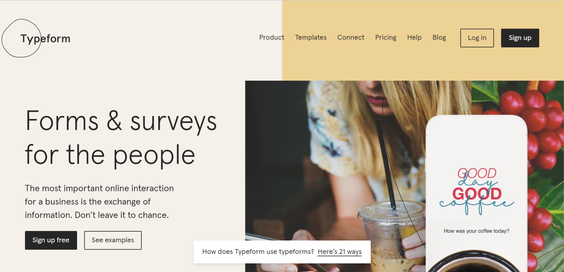typeforms forms and surveys builder