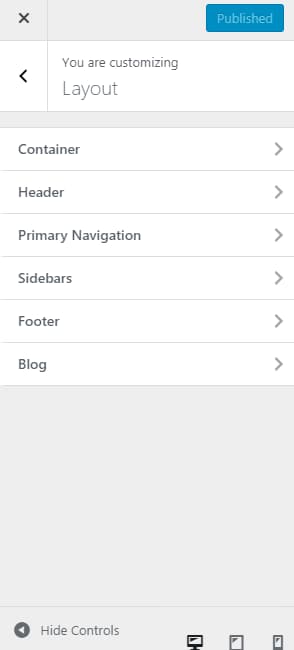 generatepress layout customization