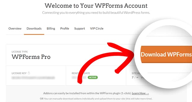 download wpforms pro