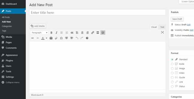 Gutenberg editor disabled using code