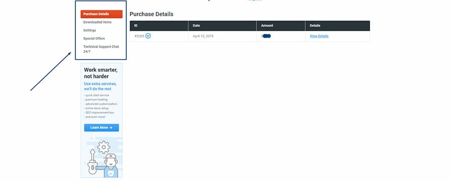 templatemonster one web development kit support