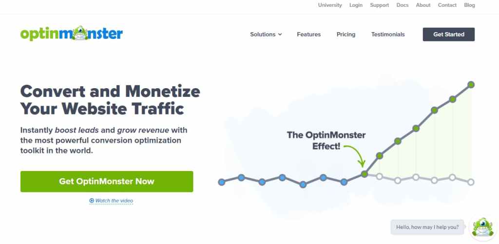 optinmonster wordpress lead generation plugin