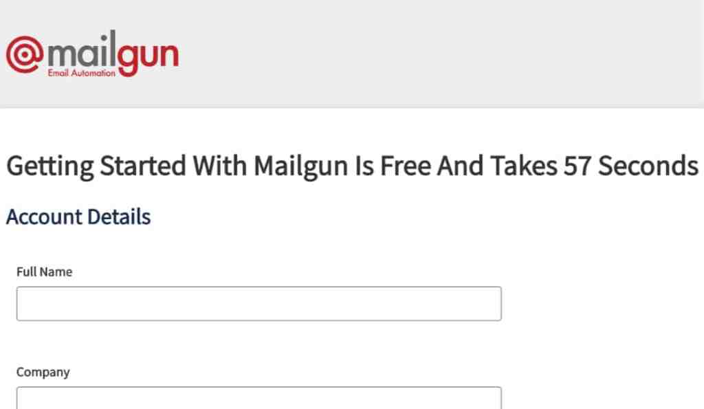sign up for mailgun email automation