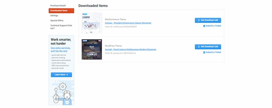 templatemonster one web development kit membership service yearly license