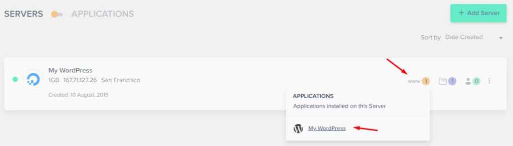 Managing WordPress Application On Cloudways