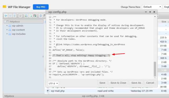That's all, stop editing! Happy publishing.