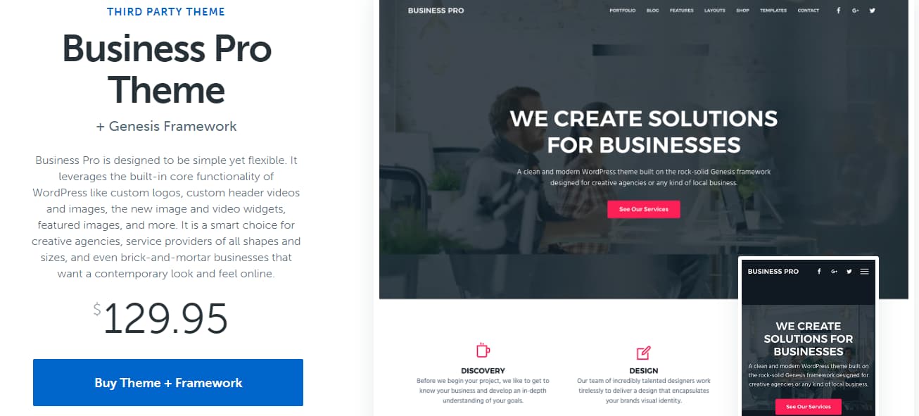 genesis business pro child theme