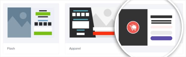 select optinmonster template