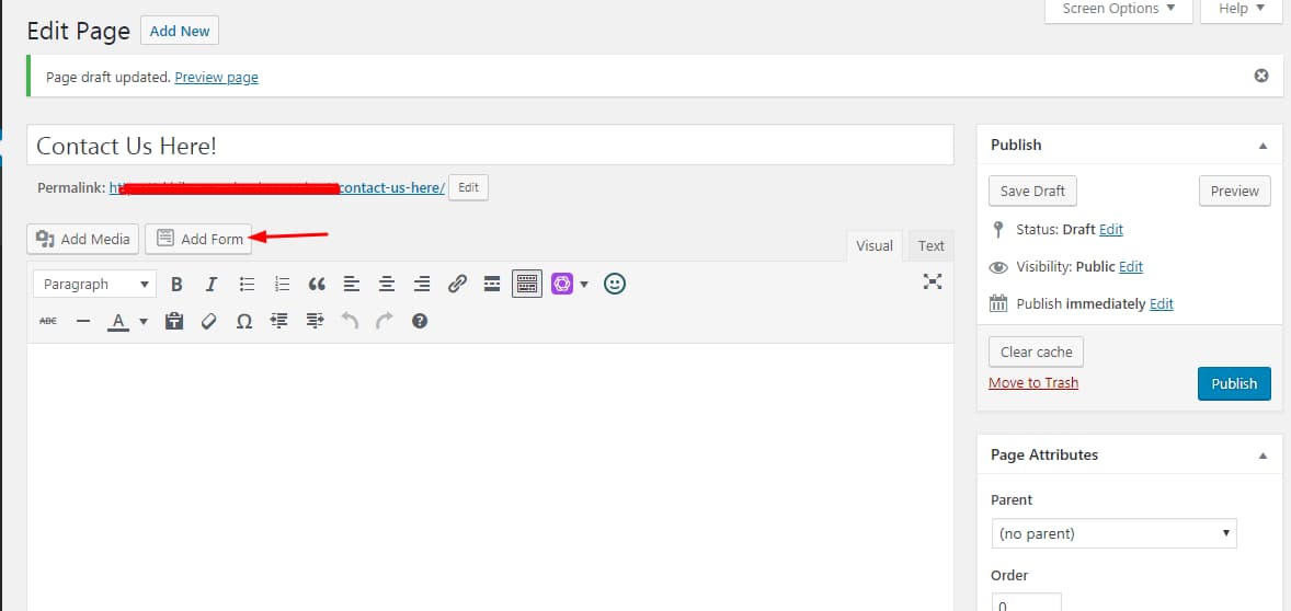 add new wpforms using shortcode