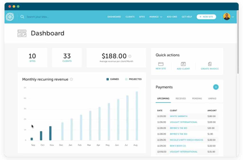 flywheel growth suite dashboard