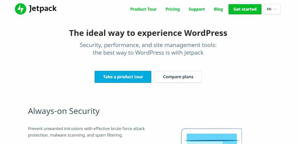 jetpack wordpress plugin