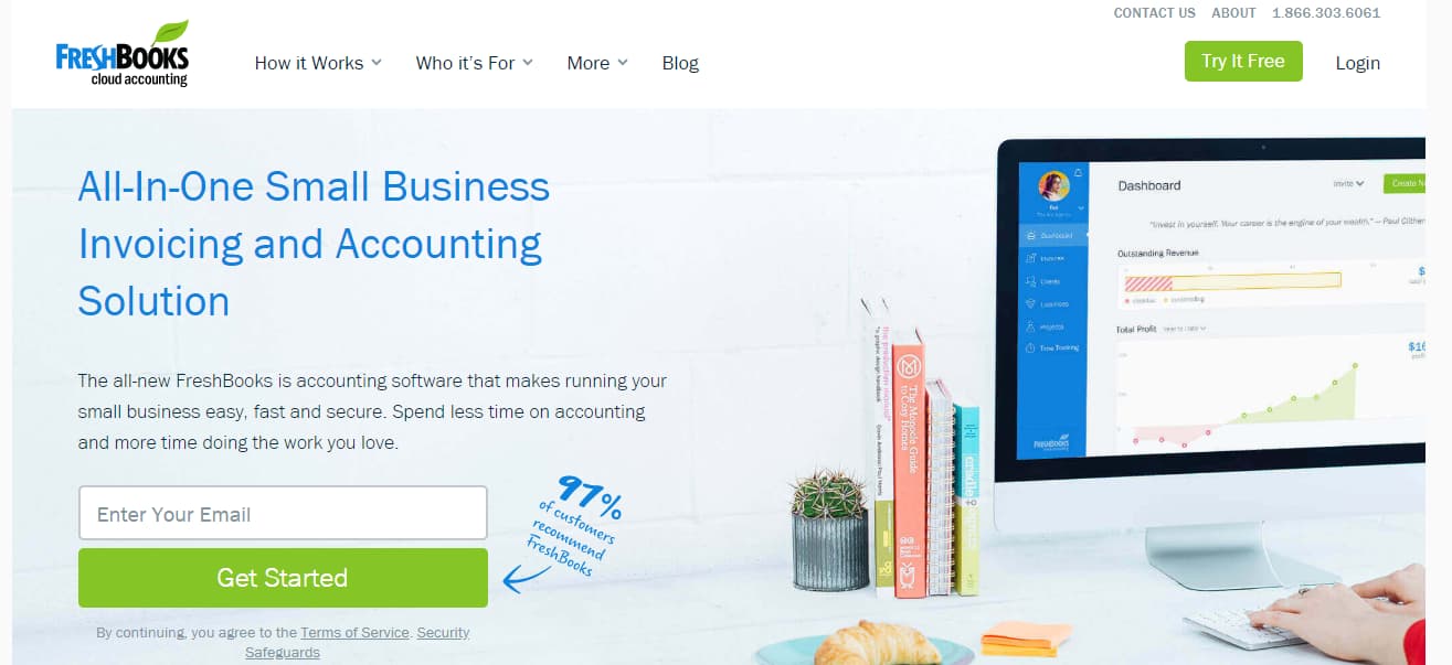 freshbooks invoicing and accounting software