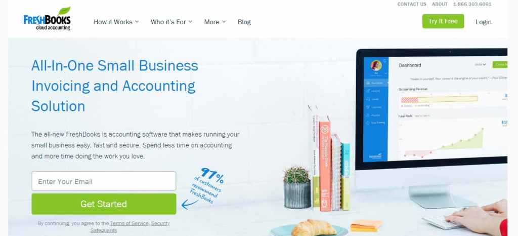 freshbooks - invoicing and accounting software for small businesses