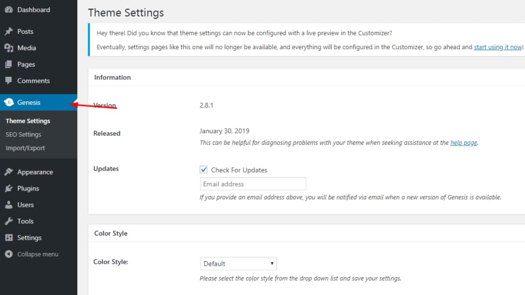 genesis activated successfully